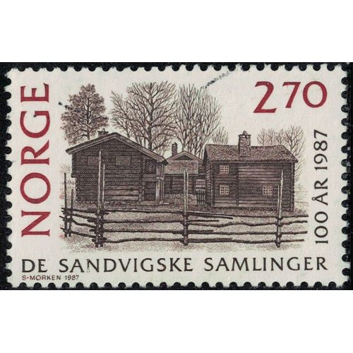 Norvège 1987 Oblitéré Used De Sandvigske Samlinger Musée Plein Air Maihaugen Y&t No 927 Su
