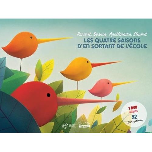 Les Quatre Saisons D'en Sortant De L'école - Prévert, Desnos, Apollinaire, Eluard (2 Dvd)