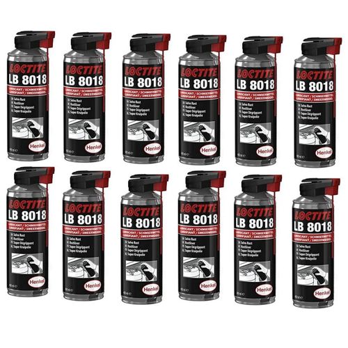 CARTON 12 DEGRIPPANTS SUPER PUISSANTS PROFESSIONNEL LUBRIFIANT LB 8018