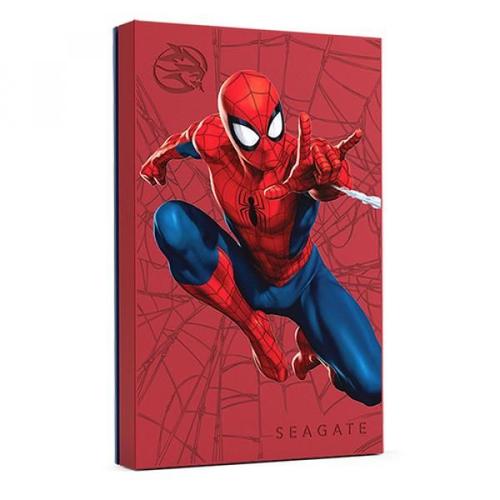 Seagate FireCuda STKL2000417 - Spider-Man Special Edition - disque dur - 2 To - externe (portable) - USB 3.2 Gen 1 - avec 2 ans de Seagate Rescue Data Recovery - pour Sony PlayStation 4, Sony...
