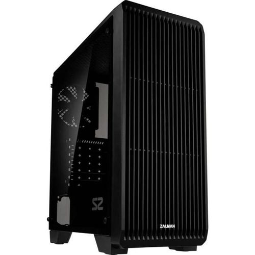 Boitier PC Moyen Tour ATX Zalman S2 TG avec panneau vitré - Noir