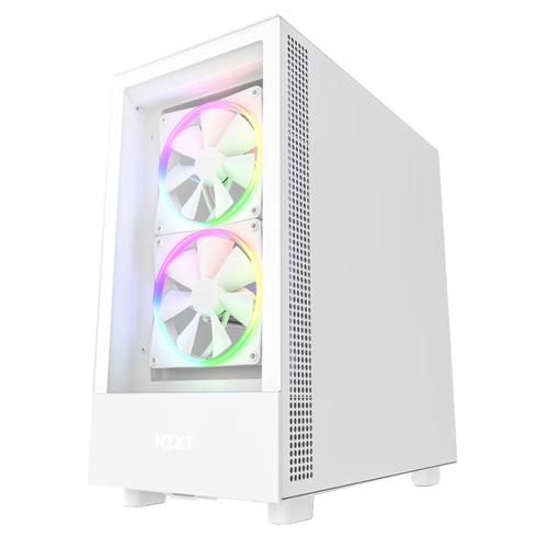 Nzxt H5 Elite All White Atx Cc-h51ew-01