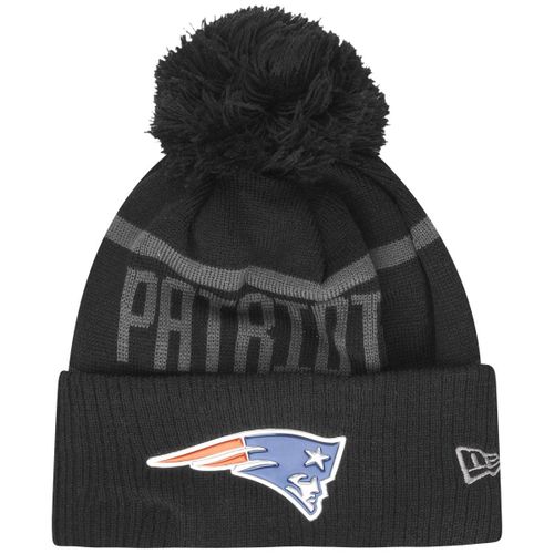 New Era Bobble Chapeau D'hiver - Liquid New England Patriots