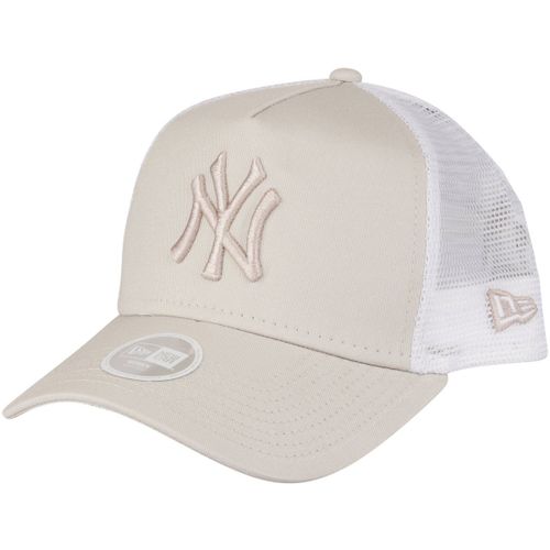 New Era Femme Trucker Cap - New York Yankees Stone Beige