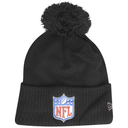 New Era Fleece Bonnet D'hiver - Nfl Shield Noir