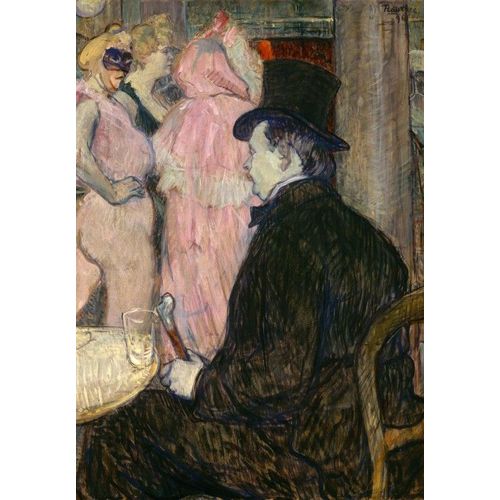 Henri De Toulouse-Lautrec : Maxime Dethomas, 1896 - Puzzle 12 Pièces