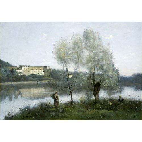 Jean-Baptiste-Camille Corot : Ville-D'avray, 1865 - Puzzle 12 Pièces