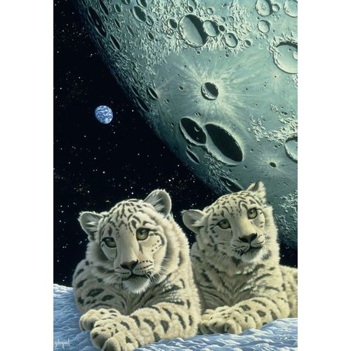 Schim Schimmel - Lair Of The Snow Leopard - Puzzle 12 Pièces