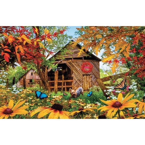Autumn Red And Gold - Puzzle 1000 Pièces