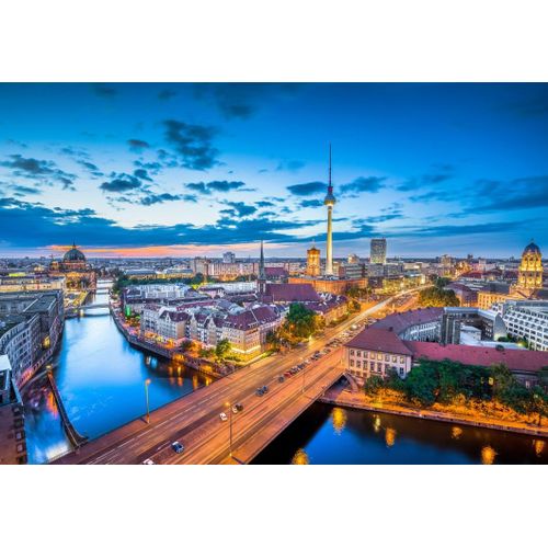 Deutschland Edition - Berlin Au Crépuscule - Puzzle 12 Pièces
