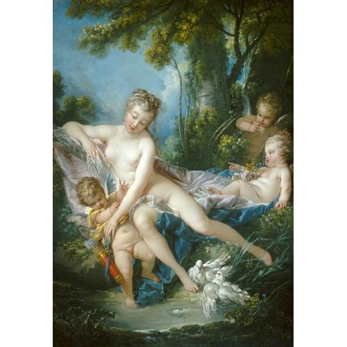 François Boucher : Le Bain De Venus, 1751 - Puzzle 12 Pièces
