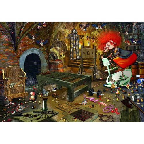François Ruyer - Salle De Sport - Puzzle 12 Pièces