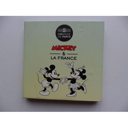 Pièce 50 Euros France 2018 - Mickey® Et La France - Argent 900¿