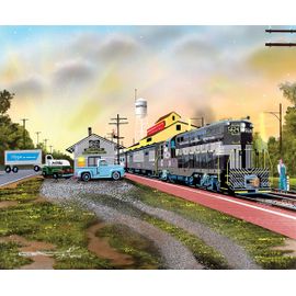 Robert West - Brownsburg Depot - Puzzle 1000 Pièces