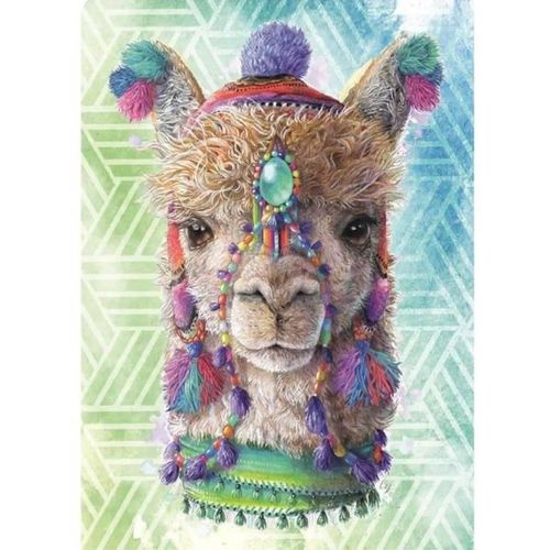 Puzzle Pièces Xxl - Lama - Puzzle 500 Pièces