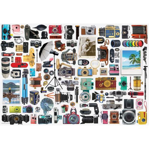 Classic Camera Tin - Puzzle 550 Pièces
