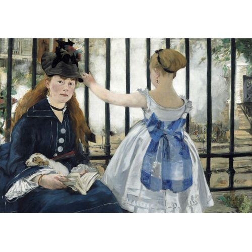 Edouard Manet : Le Chemin De Fer, 1873 - Puzzle 12 Pièces