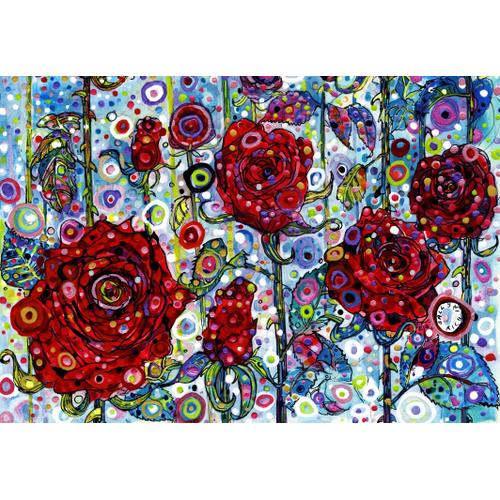 Sally Rich - Roses - Puzzle 12 Pièces