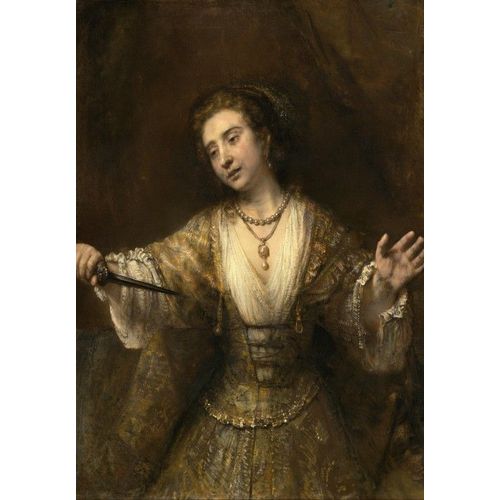 Rembrandt : Lucretia, 1664 - Puzzle 12 Pièces