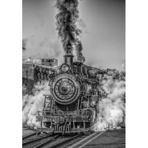 Locomotive À Vapeur - Puzzle 12 Pièces