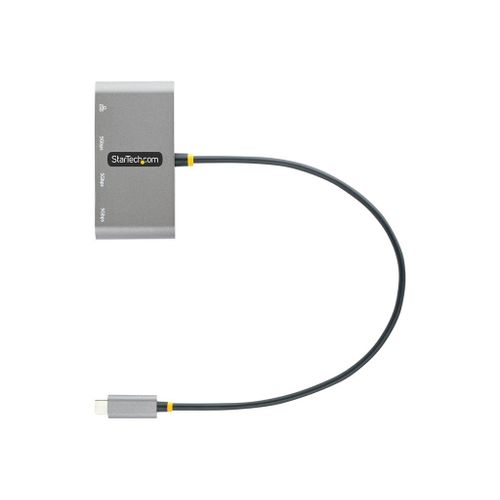 StarTech.com Hub USB-C à 3 ports avec Ethernet - 3x USB-A - USB 3.0 5Gbps - Concentrateur (hub) - 3 x SuperSpeed USB 3.0 + 1 x 10/100/1000 - de bureau