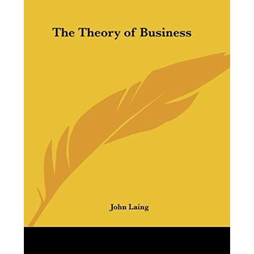 The Theory Of Business