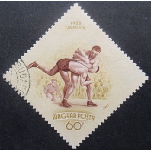Hongrie N°1101 Lutte Oblitéré