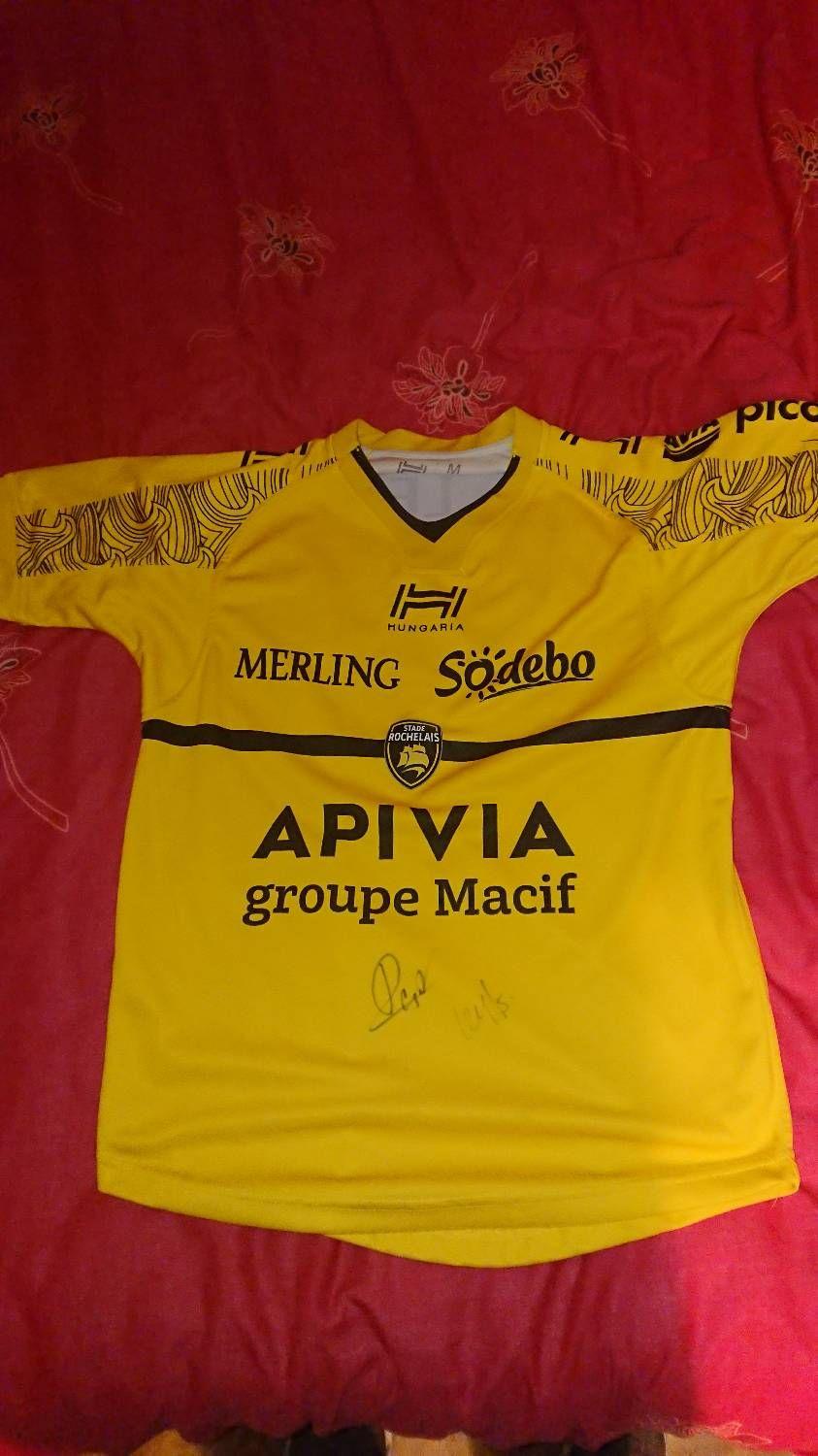 Maillot Stade Rochelais d dicac Autographes Rakuten