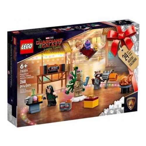 Set Calendrier De L'avent 2022 Lego 76231 Pour Marvel Gardiens De La Galaxie + 1 Carte Lego Collector