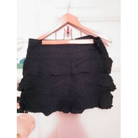Mini Jupe A Volants Marine 42 Xl Bonobo Jeans.