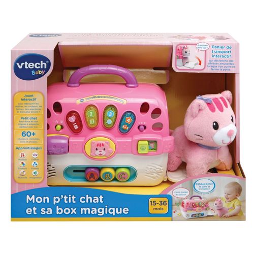 Vtech Baby Mon P'tit Chat Et Sa Box Magique