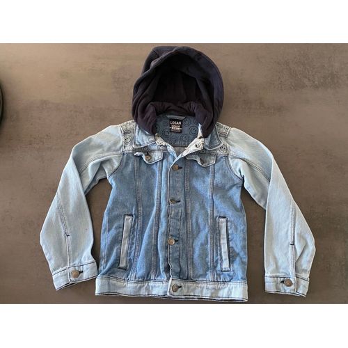 Veste En Jean¿S Avec Capuche Taille 6 Ans Losan