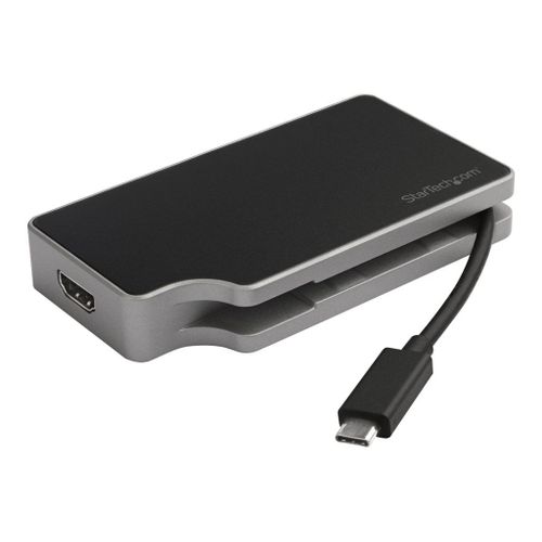 StarTech.com Adaptateur multiport AV numérique avec sorties vidéo HDMI et VGA - PD 3.0 95 W (DKT30CHVGPD) - Station d'accueil - USB-C - VGA, HDMI - 1GbE