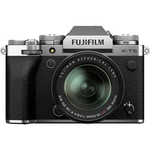 FUJIFILM X-T5 Kit , XF 18-55mm, argent