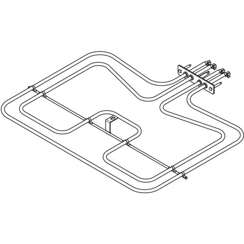 Plaque chauffante électrique , D201/2 300 W pour Cuisinières Fours