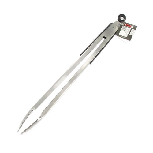 Fackelmann Fm Professional 21355 Pince À Servir Géante Pour Barbecue, Acier Inoxydable, Gris, 45 Cm