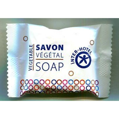Mini Savon - Végétal - " Inter Hôtel " - 15 Grs