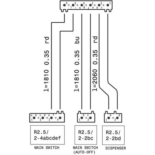 Rampe,Module Électronique,Port 140034304166 Faure Arthur Martin