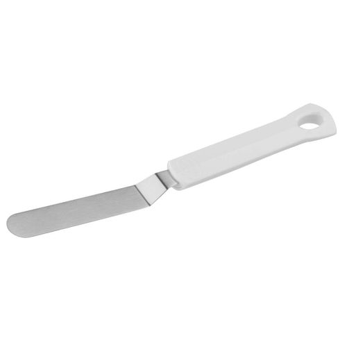 Dr.Oetker 1658 Spatule Coudée En Inox Pour Glaçage, Spatule De Pâtisserie, Spatule À Glacer, Acier Inoxydable, 23 Cm