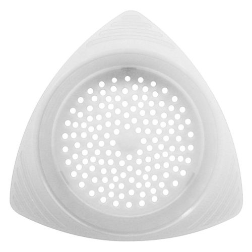 Fackelmann 42269 Egouttoir Pour Boites De Conserve, Filtre À Égoutter, Blanc, Plastique, 13,3x3cm