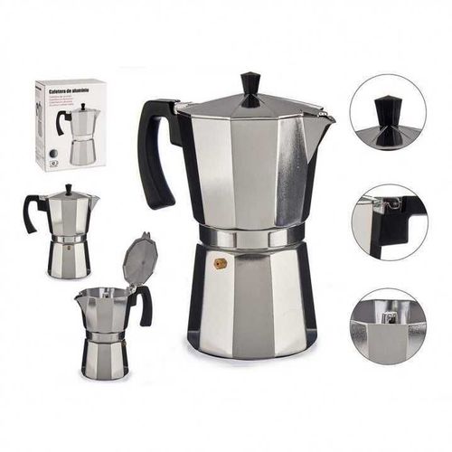 Cafetière Italienne 12 Tasses Aluminium