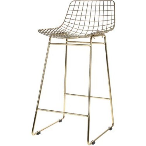 Tabouret De Bar Wire En Laiton - Hkliving