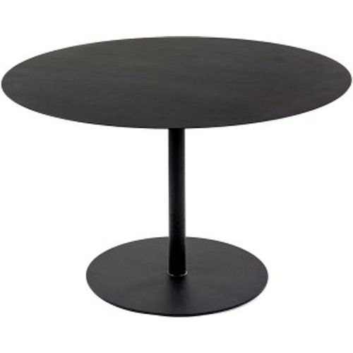 Table À Manger Ronde Acier Noir - Serax