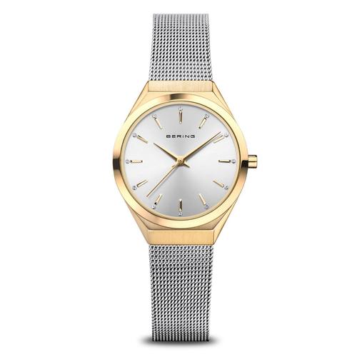 Montre Femme Bering Maille Milanaise Collection Ultra Slim