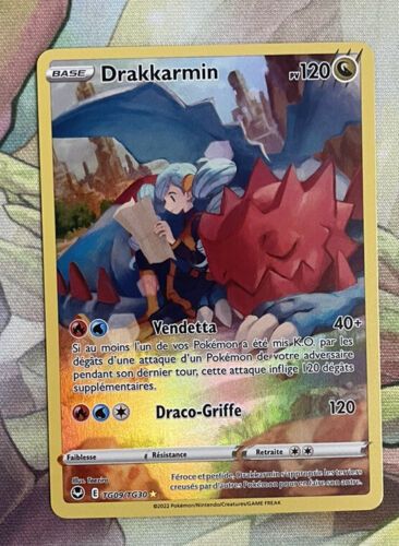 Pokemon Drakkarmin Tg09 Tg30 Tempête Argentée