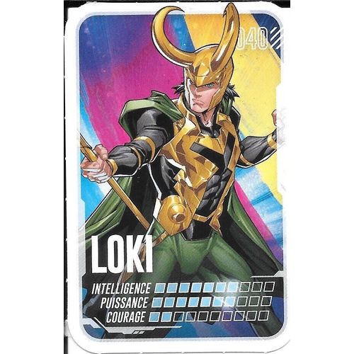 Carte Marvel Loki 040 Leclerc 2022