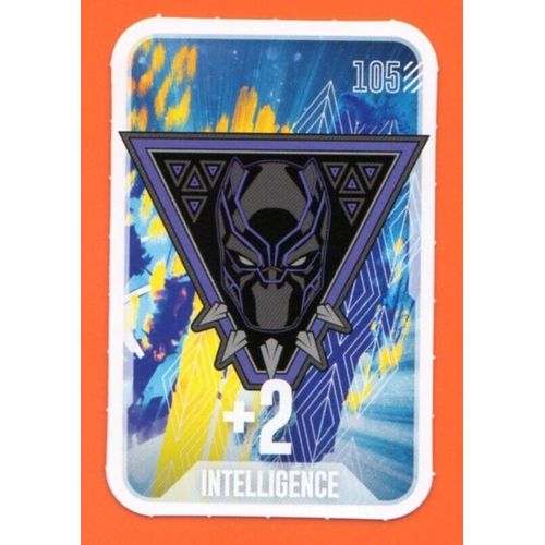 Carte Marvel Intelligence +2 N°105 Leclerc 2022