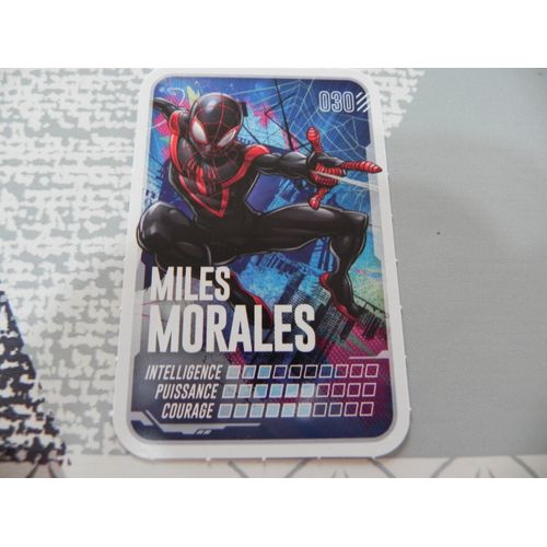 Carte Marvel Miles Marales 30 Leclerc 2022