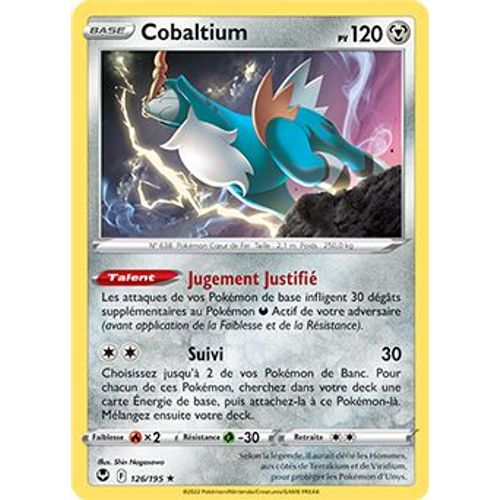 Cobaltium - 126/195 - Tempête Argentée