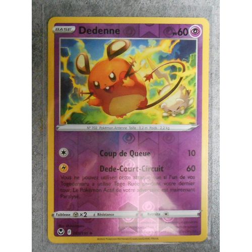 Dedenne Reverse 085/195 - Eb12 - Tempête Argentée - Vf